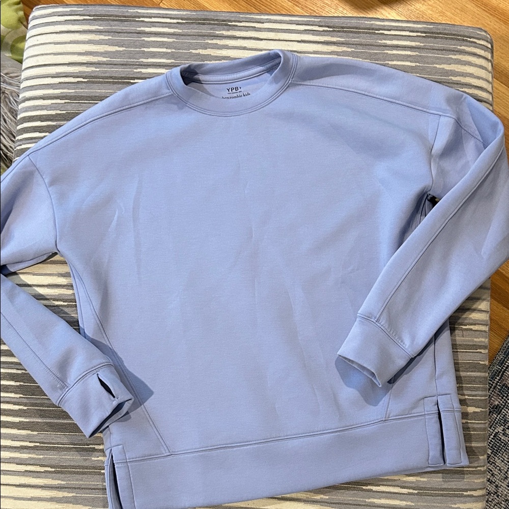 Abercrombie Kids - YPB (Your Personal Best) periwinkle-color Sweatshirt